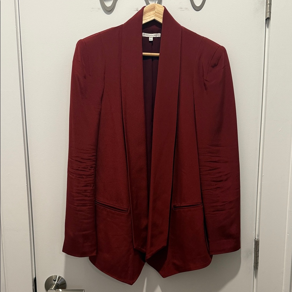 Rebecca Minkoff Burgancy Silk Blazer